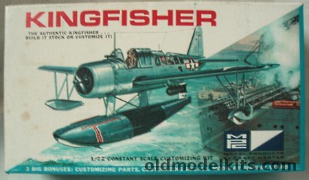 MPC 1/72 Vought Kingfisher OS2U-1 - (OS2U1), 7001-70 plastic model kit
